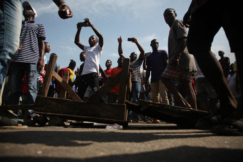 Protest in Nigeria contra rapirilor, Foto: Kola Sulaimon / AFP / Profimedia