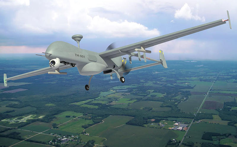 Dronă Tactical Heron, Foto: IAI