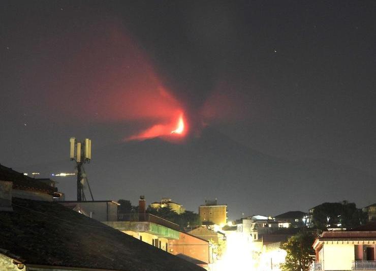 Eruptie Etna, Foto: Ingv/DAPRESS / SplashNews.com / Splash / Profimedia