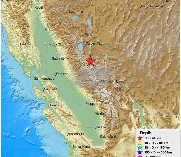 cutremur California (twitter), Foto: Hotnews