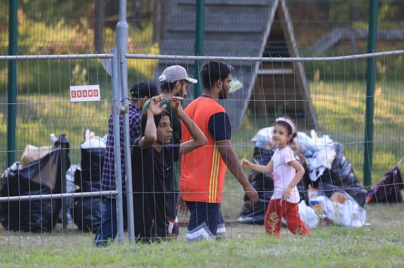 Migranti in Lituania, la granita cu Belarus, Foto: Petras Malukas / AFP / Profimedia Images