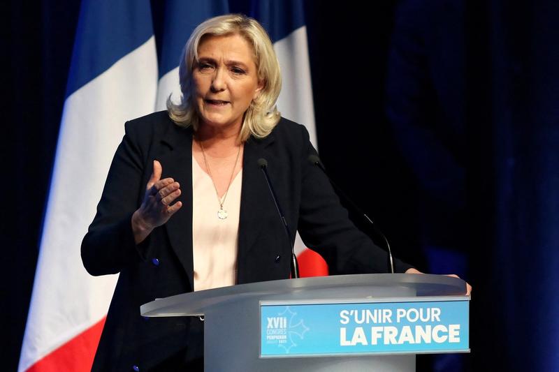 Marine Le Pen, Foto: VALENTINE CHAPUIS / AFP / Profimedia