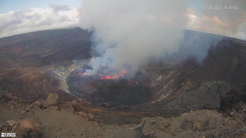 Vulcanul hawaian Kīlauea, Foto: USGS