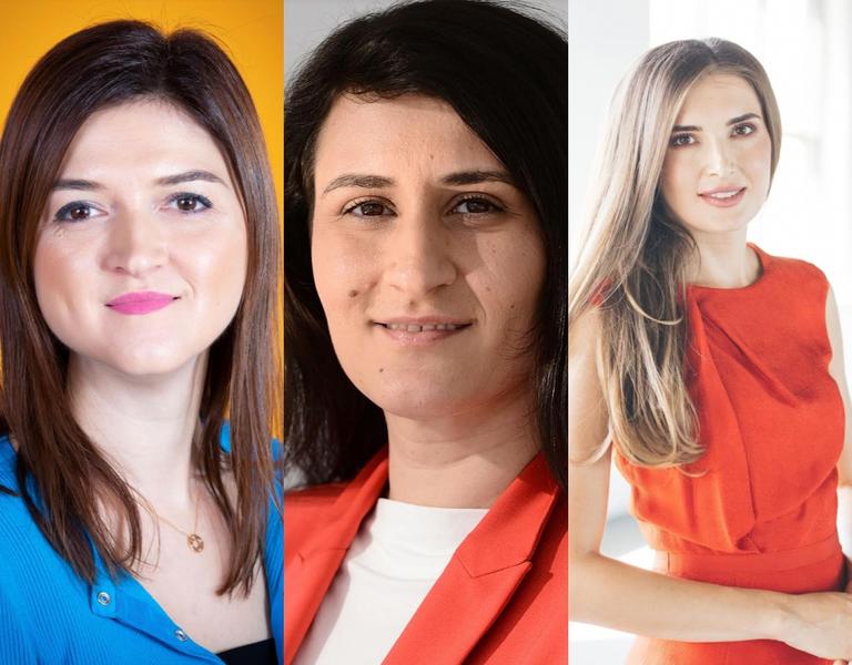 Andreea Mitiriță, Livia Teodoru, Ala Popa, Foto: PwC România