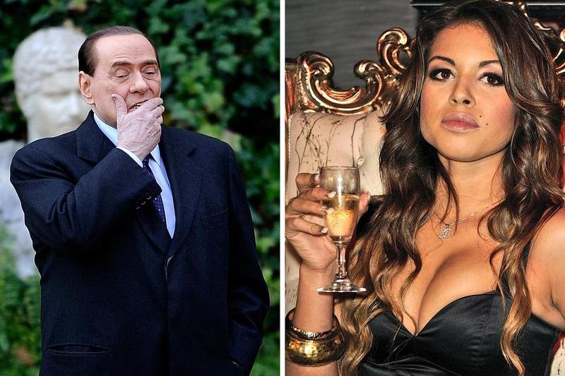 Silvio Berlusconi si Karima El Mahroug, Foto: Filippo Monteforte / AFP / Profimedia Images