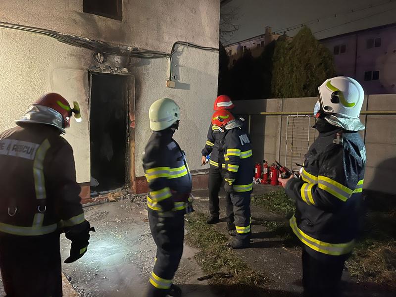 incendiul de la Spitalul Judetean Ploiesti, Foto: ISU Prahova