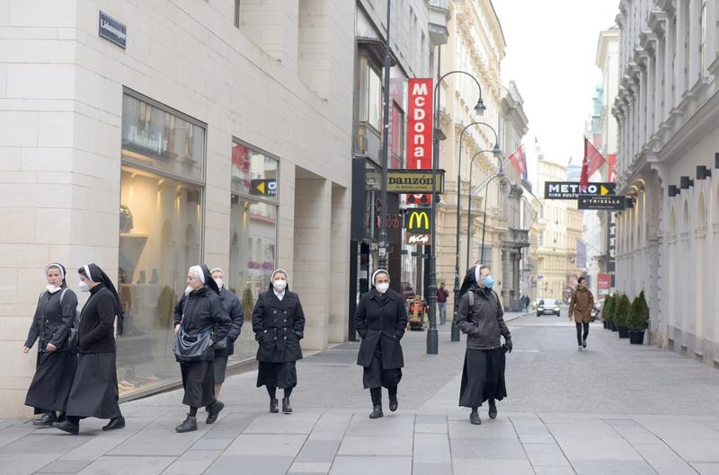 Lockdown in Austria, Foto: Guo Chen / Xinhua News / Profimedia Images