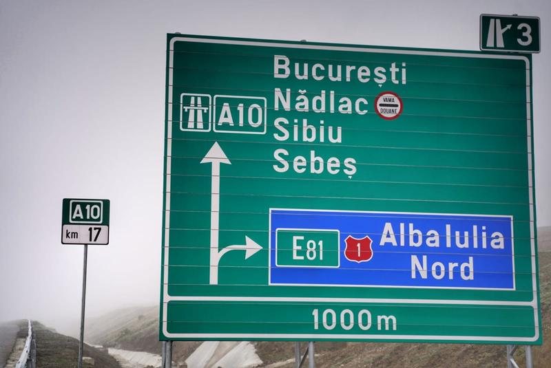Probleme grave pe Autostrada A10 Sebeș - Turda, închidere pe 17 km pentru reparații