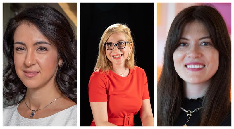 Ana Maria Butucaru, Andreea Topuzu, Rebeca Toader, Foto: PwC România
