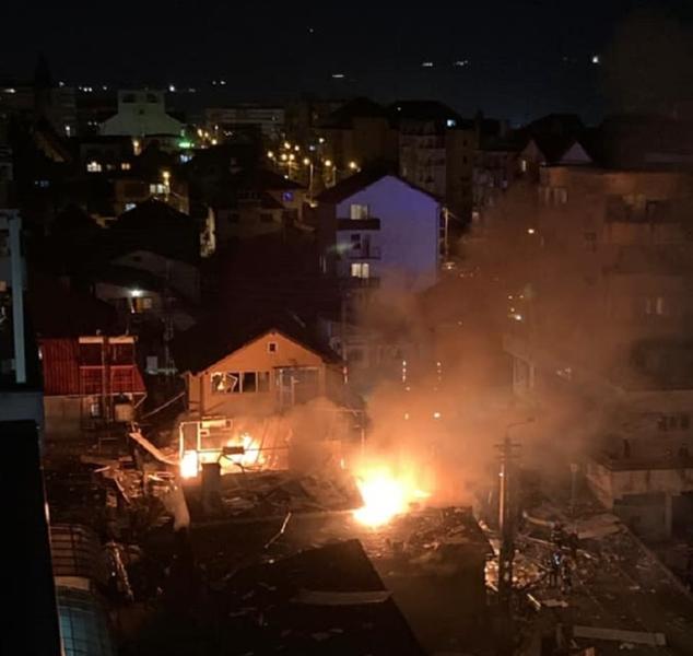 Incendiu Cluj-Napoca (captura de ecran), Foto: Hotnews