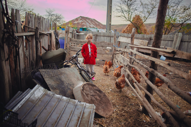 Copil din mediul rural, Foto: World Vision Romania