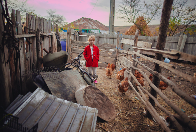 Copil din mediul rural, Foto: World Vision Romania