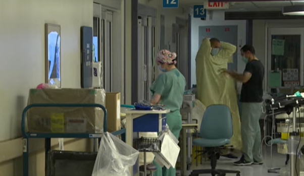 coronavirus spital Canada, Foto: Captura YouTube