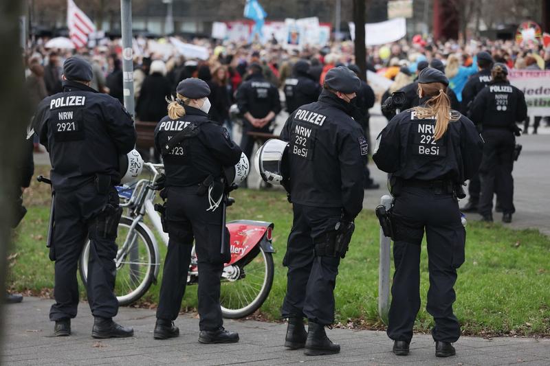 Politie Germania, Foto: David Young / AFP / Profimedia