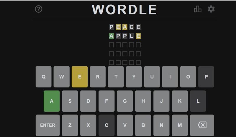 Wordle, Foto: powerlanguage.co.uk/wordle