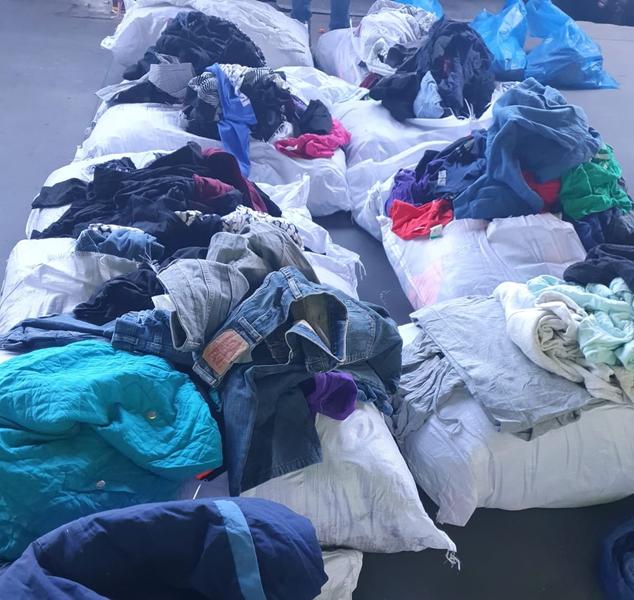 Deseuri textile, Foto: Garda de Mediu Constanța