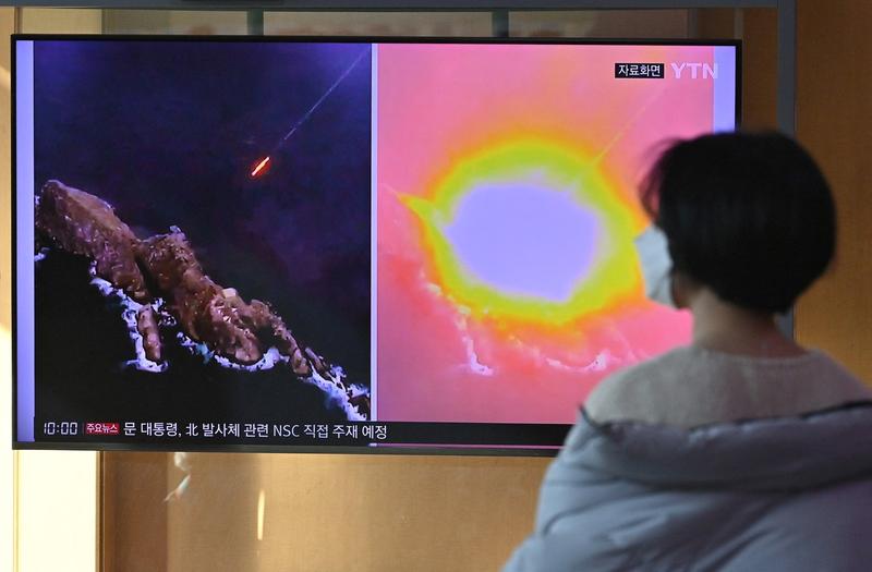 Coreea de Nord testeaza iar o racheta, Foto: Jung Yeon-je / AFP / Profimedia