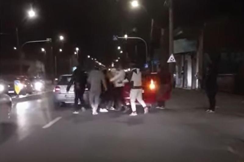 Accident minor, scandal major la Pitesti, Foto: Captura YouTube