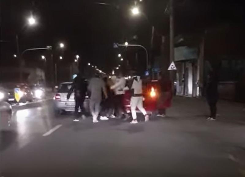 Accident minor, scandal major la Pitesti, Foto: Captura YouTube