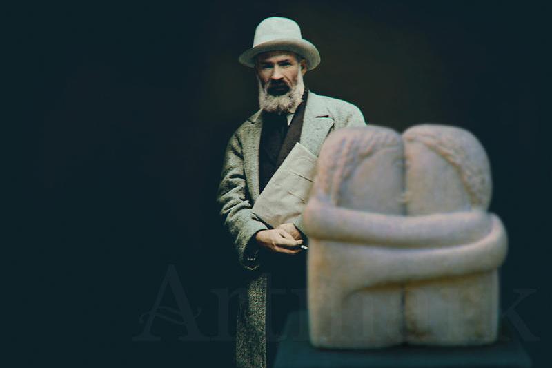 Constantin Brâncuși, la Palatul Cesianu-Racoviță, Foto: Artmark