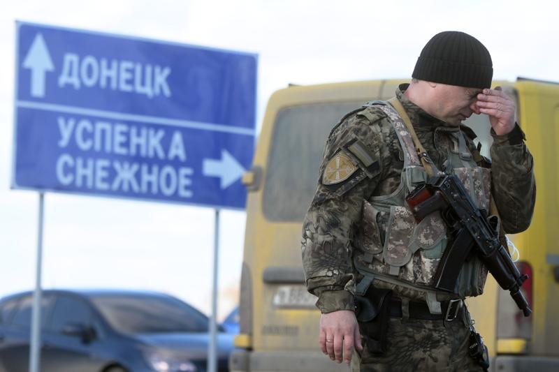 militia din Donetk, Foto: Ilya Pitalev / Sputnik / Profimedia Images