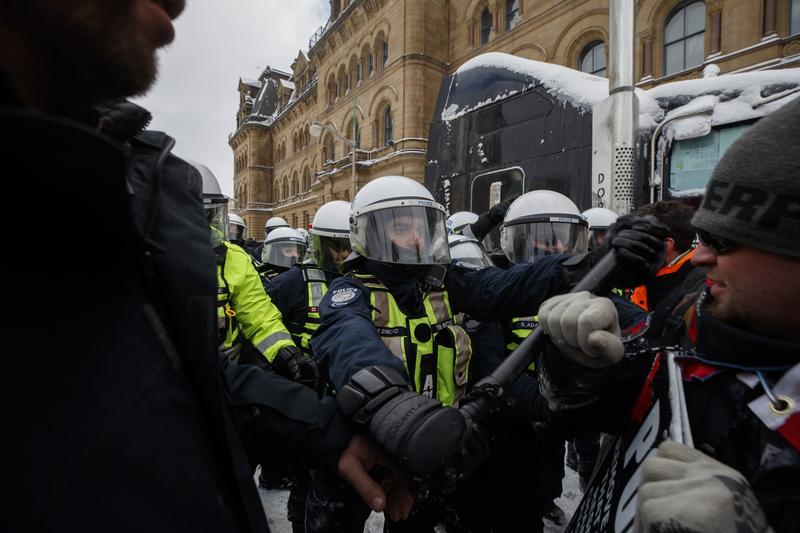 protest Ottawa, Foto: Canadian Press / Profimedia Images