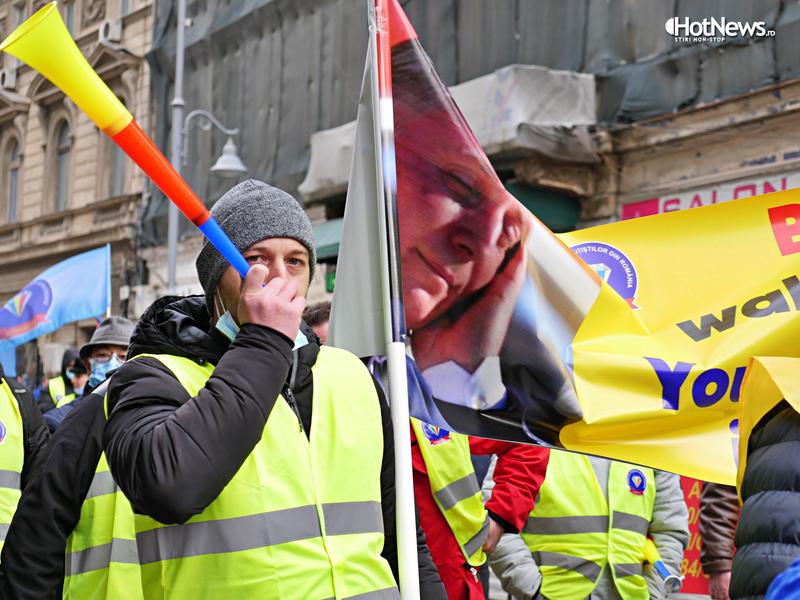 Protestul sindicatelor din poliție (12), Foto: Hotnews