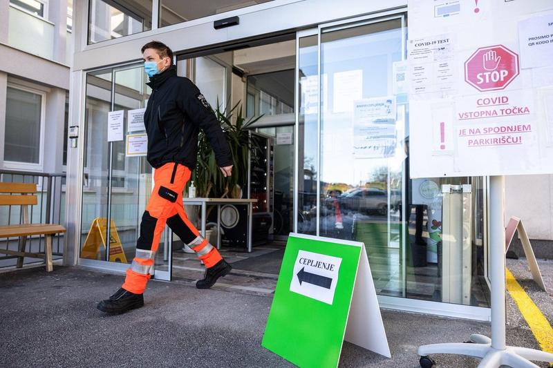 Centru de testare pentru Covid in Slovenia, Foto: SOPA Images Limited / Alamy / Alamy / Profimedia