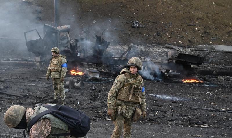 Lupte duse în Kiev, Foto: Sergei Supinsky / AFP / Profimedia Images