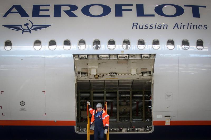 Avion al Aeroflot, compania aeriana nationala a Rusiei, Foto: SOPA Images Limited / Alamy / Alamy / Profimedia