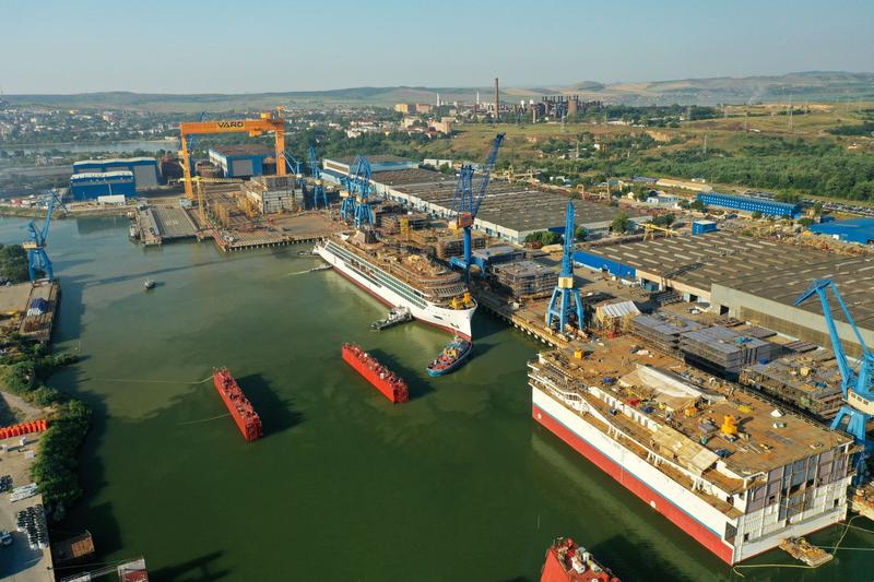 Șantierul naval Vard Tulcea, Foto: Fincantieri