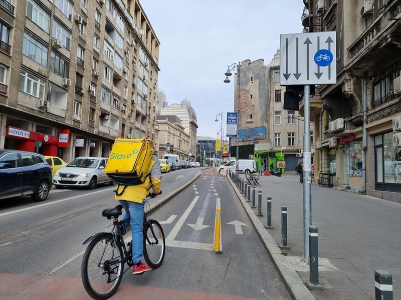 Pista de biciclete Calea Victoriei, Foto: Hotnews