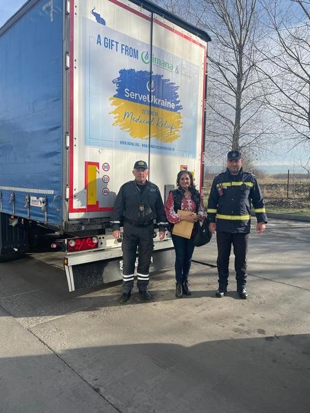 IMANA trimite prin Fundația Scheherazade din România provizii medicale urgente în ajutorul Ucrainei în valoare de 15,367,048.24 $ USD, Foto: IMANA