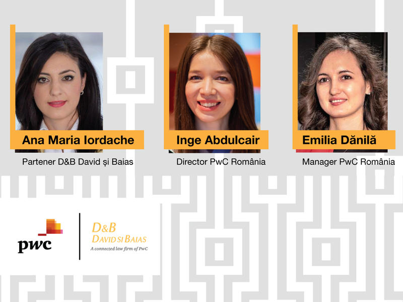 Ana-Maria Iordache, Inge Abdulcair, Emilia Dănilă, Foto: PwC România