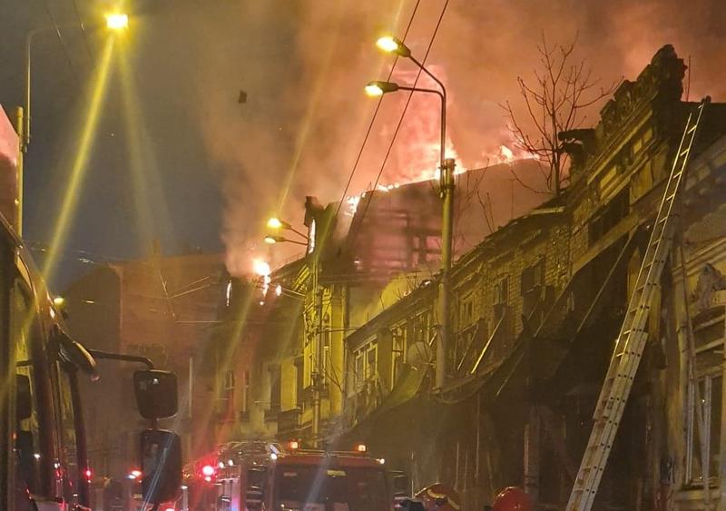 Incendiu Calea Mosilor, Foto: Hotnews