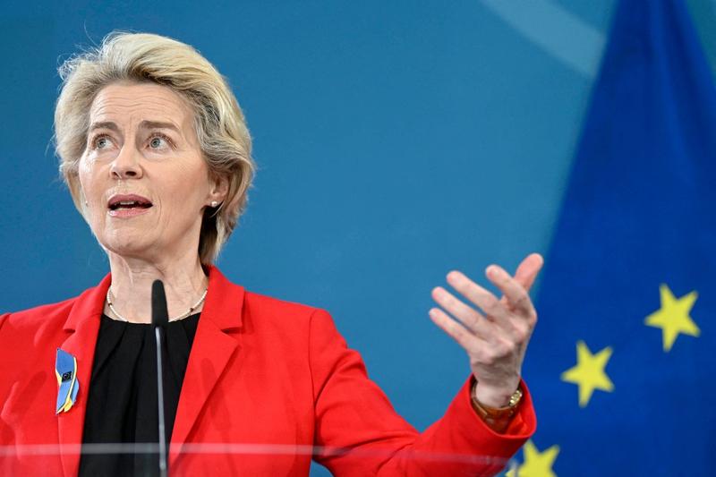 Președinta Comisiei Europene, Ursula von der Leyen, Foto: Fredrik SANDBERG / AFP / Profimedia