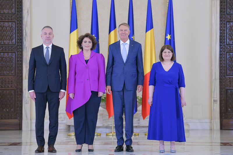 Iohannis si judecatorii CCR, Foto: Presidency.ro