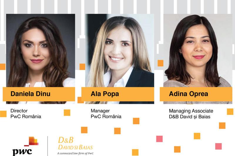 Daniela Dinu, Ala Popa, Adina Oprea, Foto: PwC România