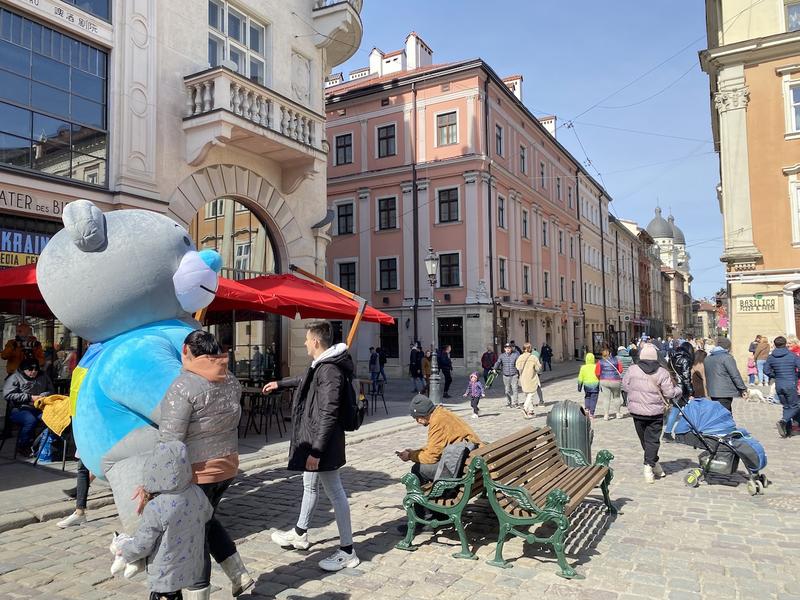 Lviv, Ucraina, in timpul razboiului, Foto: Hotnews