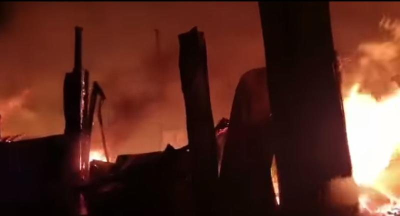 Incendiu Prahova, Foto: Captura Facebook