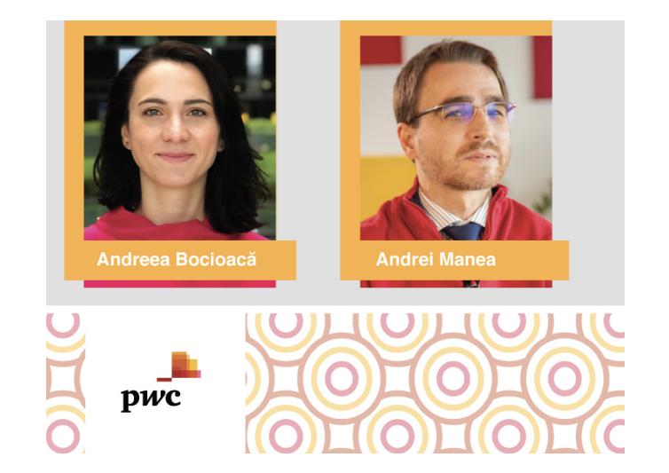 Andreea Bocioacă, Andrei Manea, Foto: PwC România