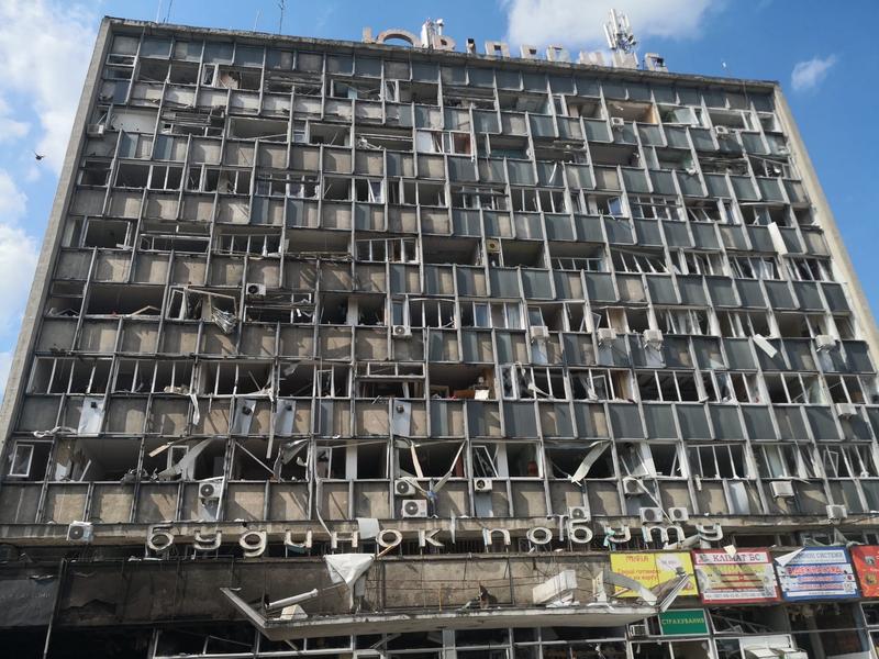 Bombardamente în Vinita, Foto: Ilie Pintea/RRA