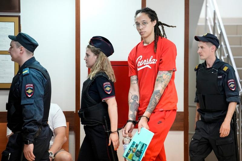 Brittney Griner, arestata in Rusia, Foto: Alexander Zemlianichenko / AP - The Associated Press / Profimedia