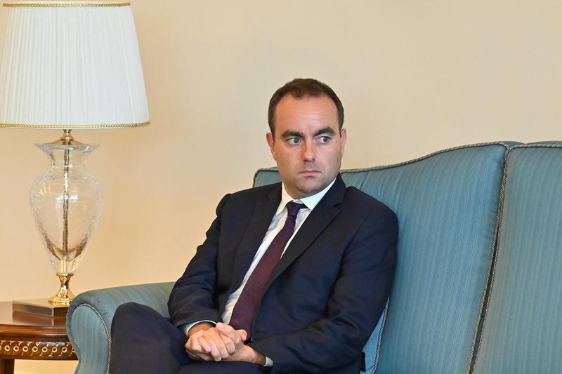 Ministrul francez al forţelor armate, Sebastien Lecornu, Foto: Issouf SANOGO / AFP / Profimedia