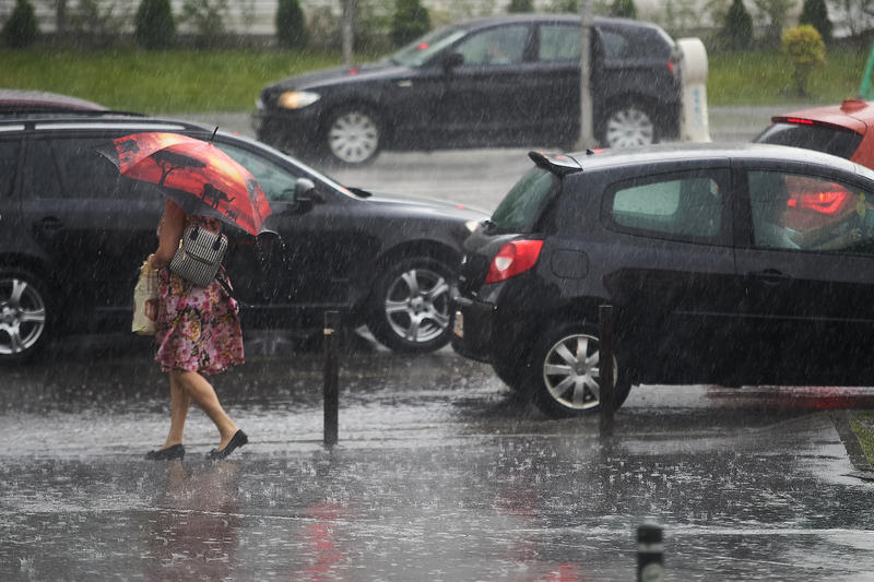 Ploaie torențială în București, Foto: DreamsTime