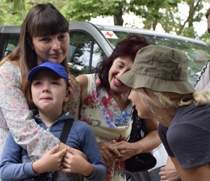 Copii din Nikolaev, Foto: Alex Buzica/RRA