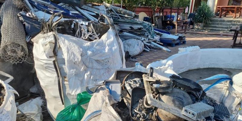 Garda de Mediu, în control la Sinteşti, judeţul Ilfov, Foto: Garda Nationala de Mediu