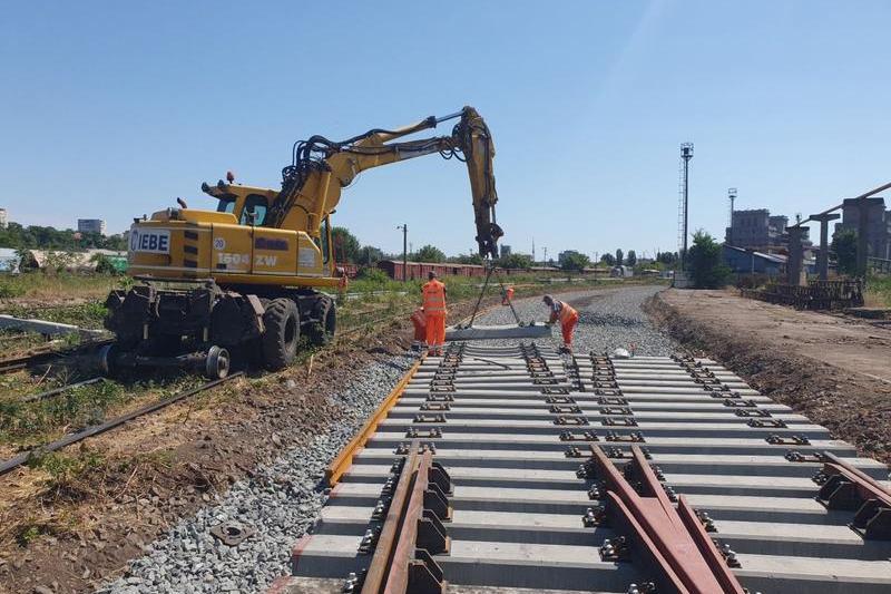 Lucrari feroviare, Foto: CFR Infrastructura