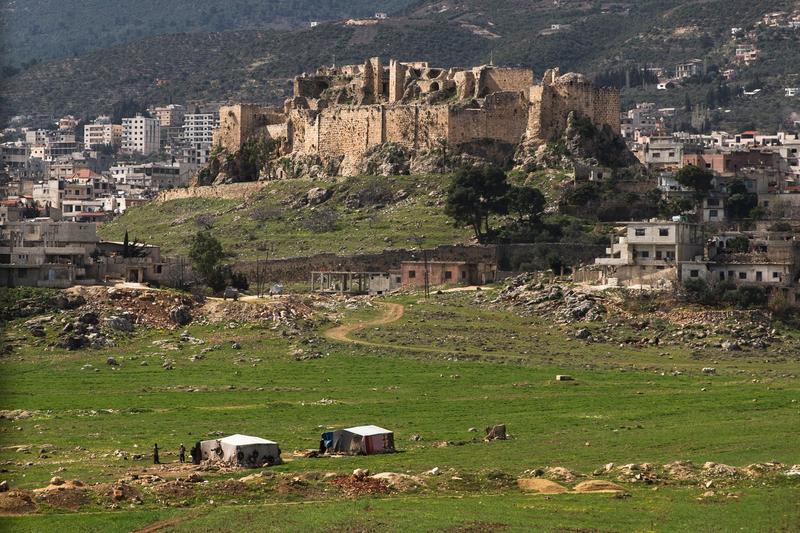 Castelul Masyaf de langa orasul cu acelasi nume, Foto: Pavel Golovkin / AP - The Associated Press / Profimedia