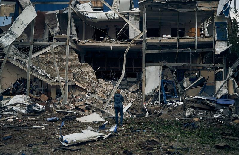 Război în Ucraina: Rușii au bombardat din nou orașul Nikolaev, Foto: Kostiantyn Liberov / AP - The Associated Press / Profimedia